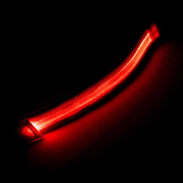 Bande lumineuse rouge