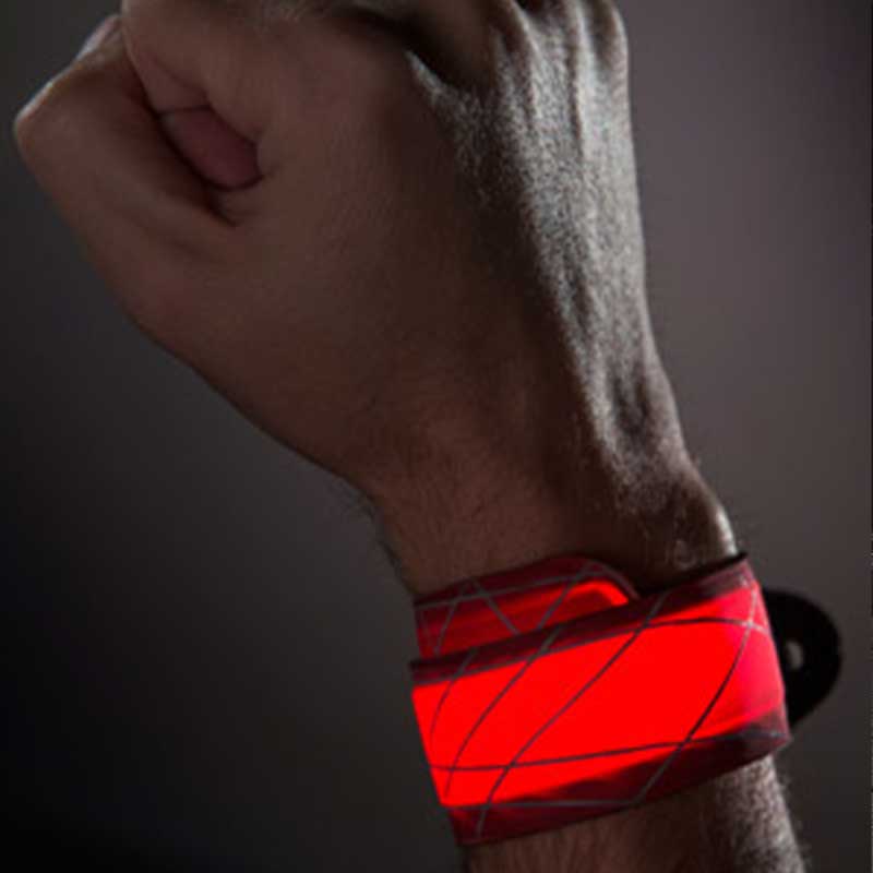 Paulmann Snap Band brassard de visibilité lumineux Rouge blanc